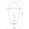 Z-Lite Talbot 4 Light Outdoor Post Mount Fixture, Oil Rubbed Bronze And Seedy 579PHXLXR-ORB - alternate 5